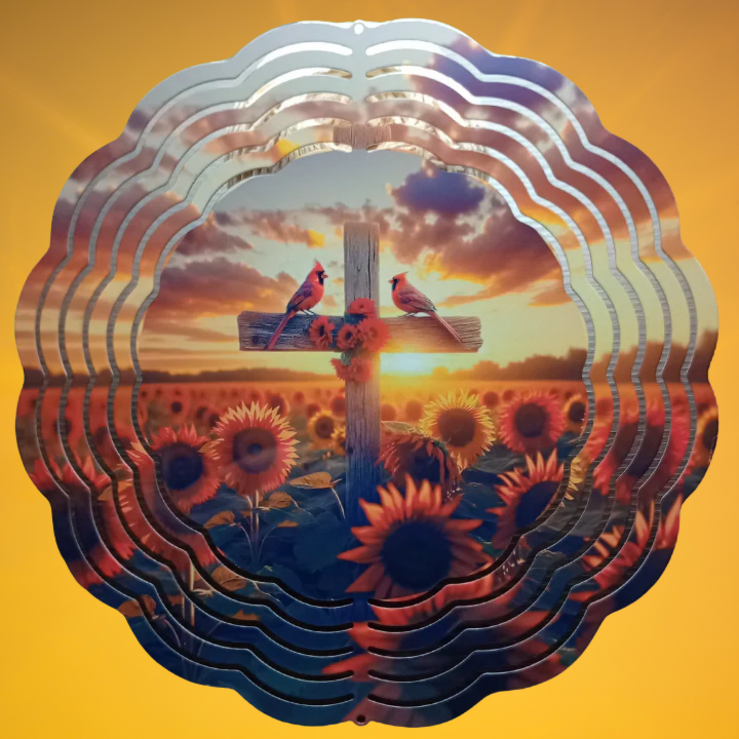 Cardinal Cross wind spinner