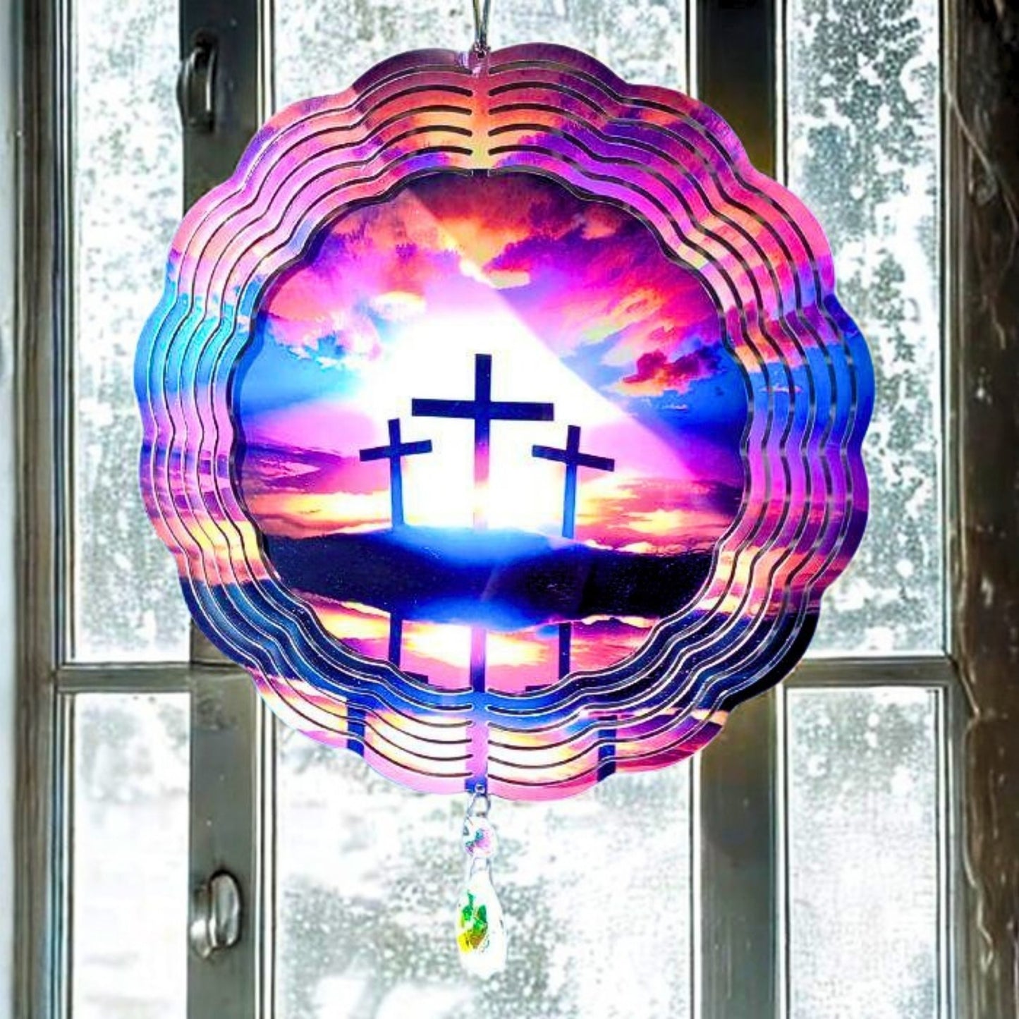Triple Cross wind spinner