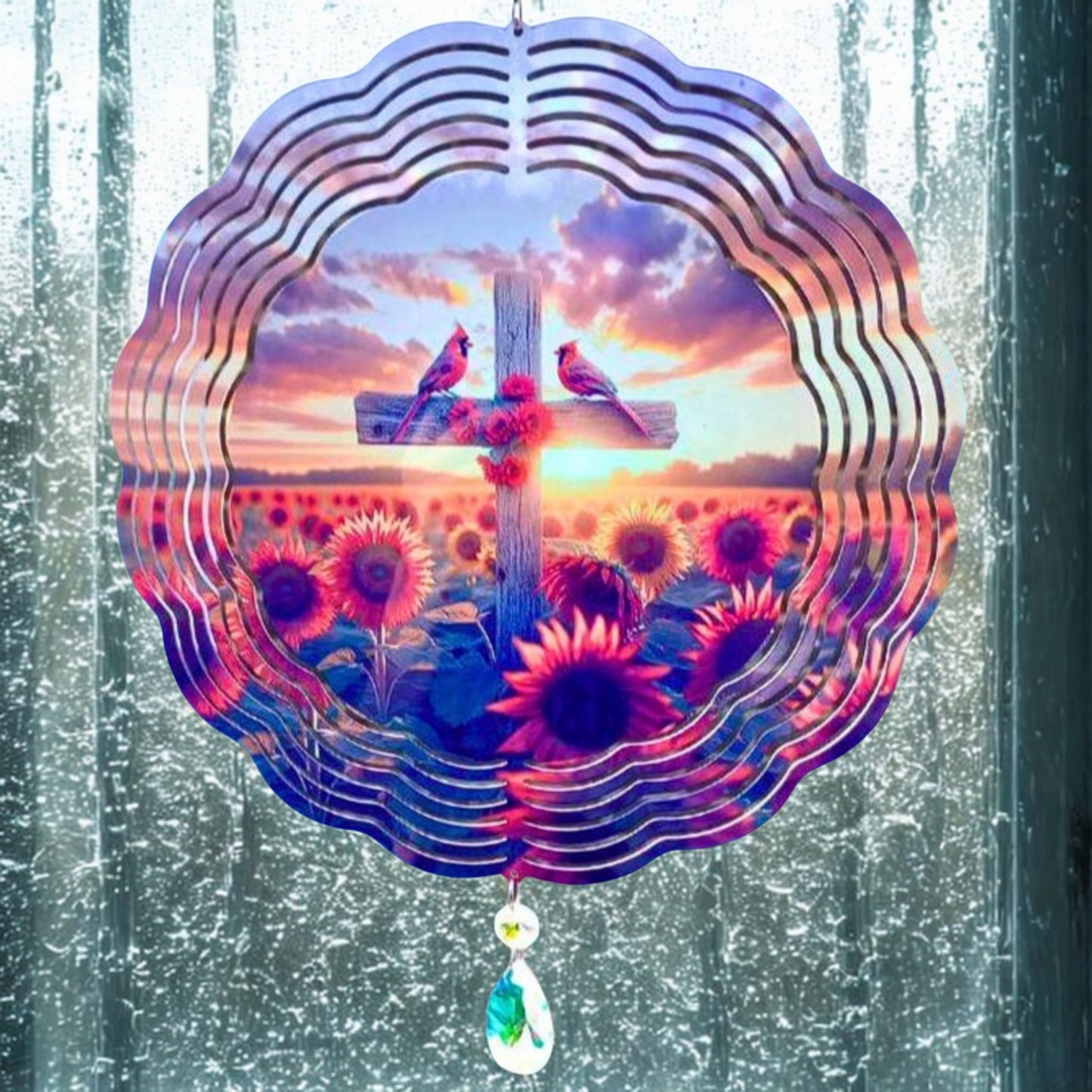 Cardinal Cross wind spinner