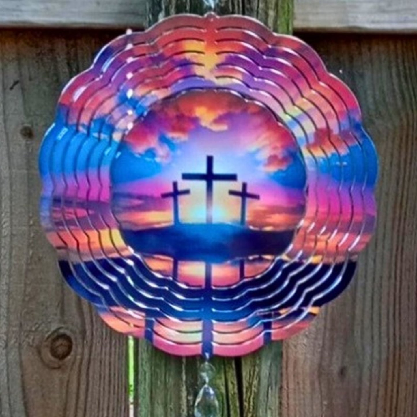 Triple Cross wind spinner